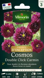 Cosmos Double Click Carmin - Graines d'Exception